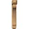 Ekena Millwork Legacy Craftsman Rough Sawn Bracket w/ Offset Brace, Western Red Cedar, 8"W x 36"D x 48"H BKT0806X36X48LEC04RWR - alternate 2
